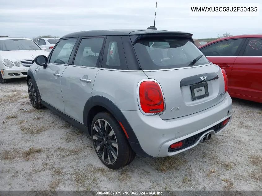 2018 Mini Cooper S VIN: WMWXU3C58J2F50435 Lot: 40537379