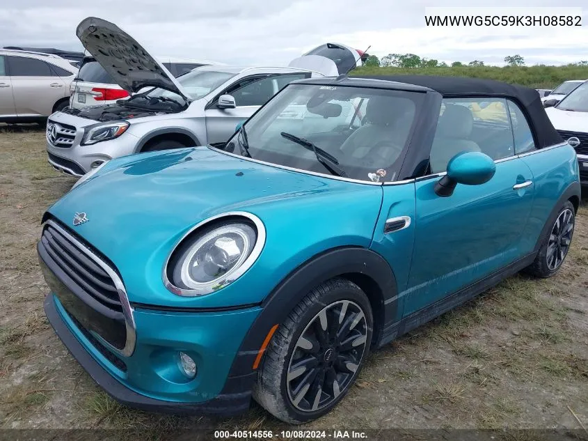 2019 Mini Cooper VIN: WMWWG5C59K3H08582 Lot: 40514556