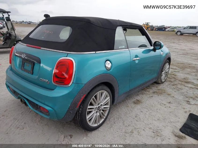 2019 Mini Cooper S VIN: WMWWG9C57K3E39697 Lot: 40515197