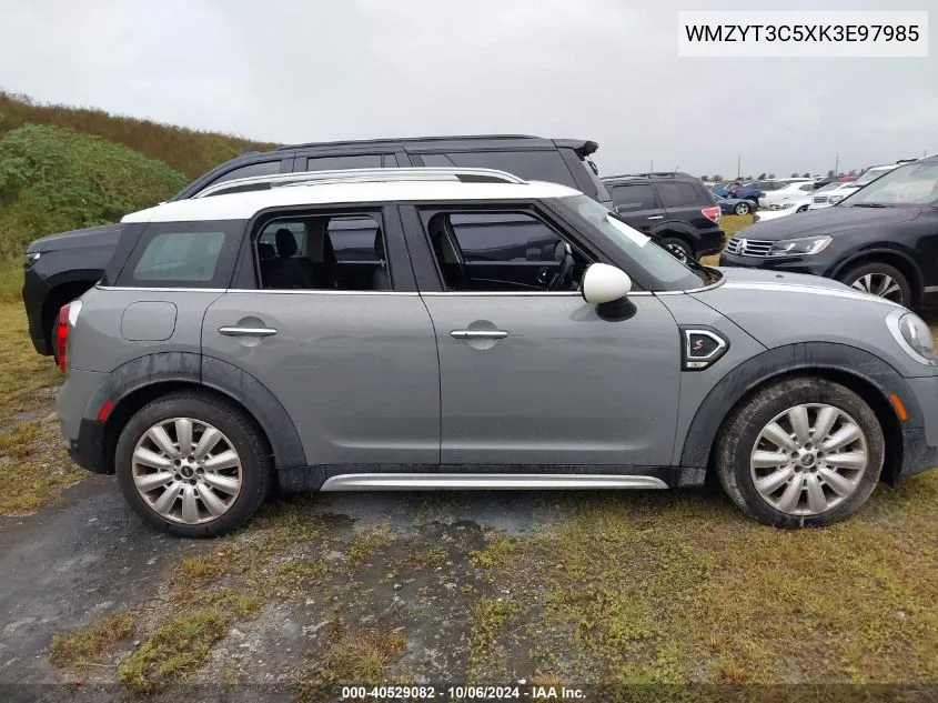 2019 Mini Countryman Cooper S VIN: WMZYT3C5XK3E97985 Lot: 40529082