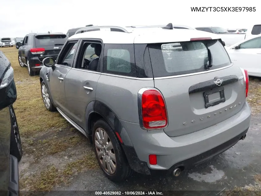 2019 Mini Countryman Cooper S VIN: WMZYT3C5XK3E97985 Lot: 40529082