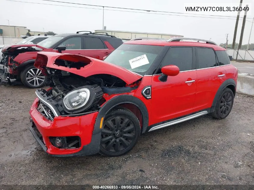 2020 Mini Cooper S Countryman VIN: WMZYW7C08L3L36049 Lot: 40266933