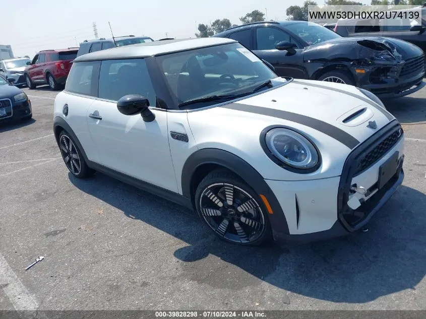 2024 Mini Cooper S VIN: WMW53DH0XR2U74139 Lot: 39828298