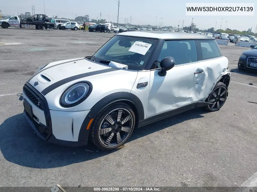 WMW53DH0XR2U74139 2024 Mini Cooper S