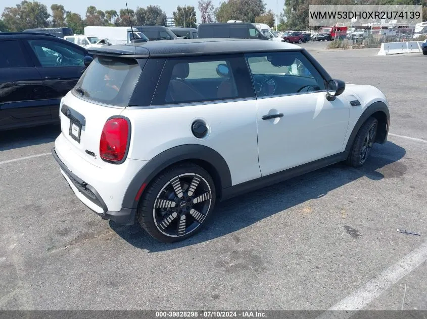 WMW53DH0XR2U74139 2024 Mini Cooper S