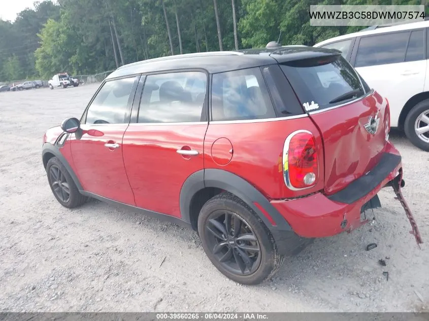 WMWZB3C58DWM07574 2013 Mini Countryman Cooper