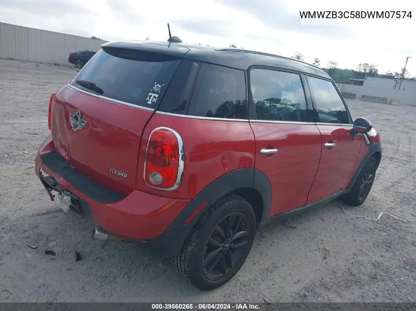 WMWZB3C58DWM07574 2013 Mini Countryman Cooper