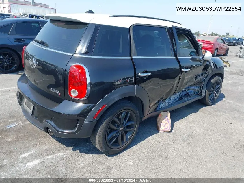 WMWZC3C53DWP22554 2013 Mini Countryman Cooper S