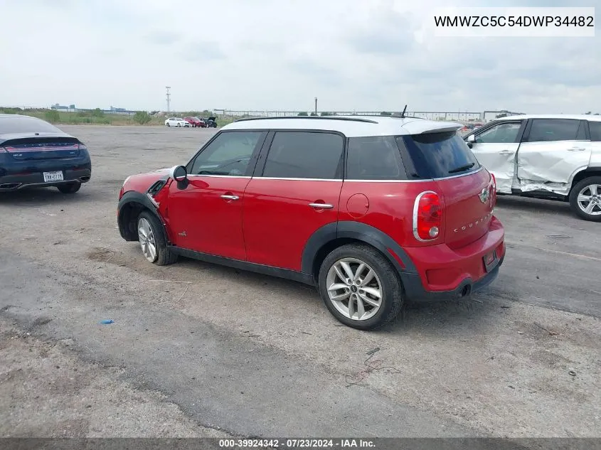 WMWZC5C54DWP34482 2013 Mini Countryman Cooper S