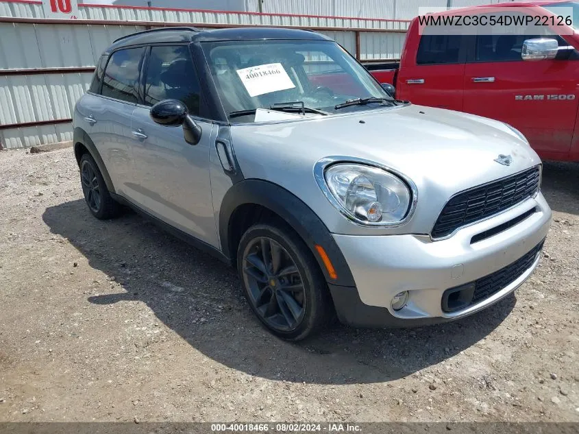 WMWZC3C54DWP22126 2013 Mini Countryman Cooper S