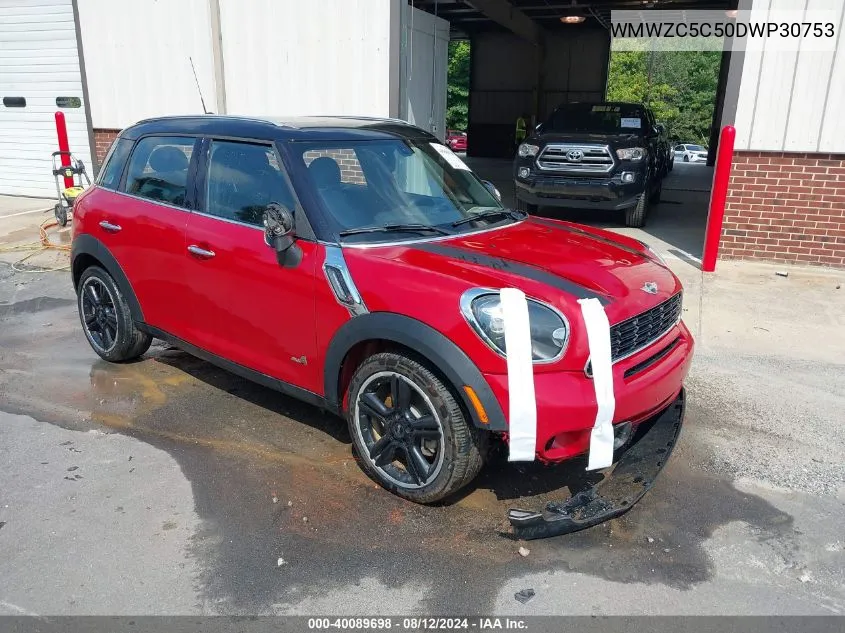 WMWZC5C50DWP30753 2013 Mini Countryman Cooper S