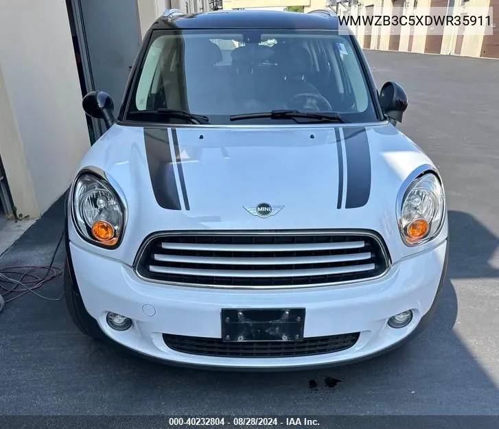 2013 Mini Countryman Cooper VIN: WMWZB3C5XDWR35911 Lot: 40232804