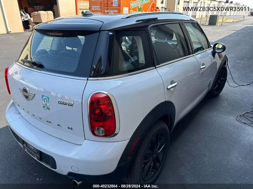 2013 Mini Countryman Cooper VIN: WMWZB3C5XDWR35911 Lot: 40232804