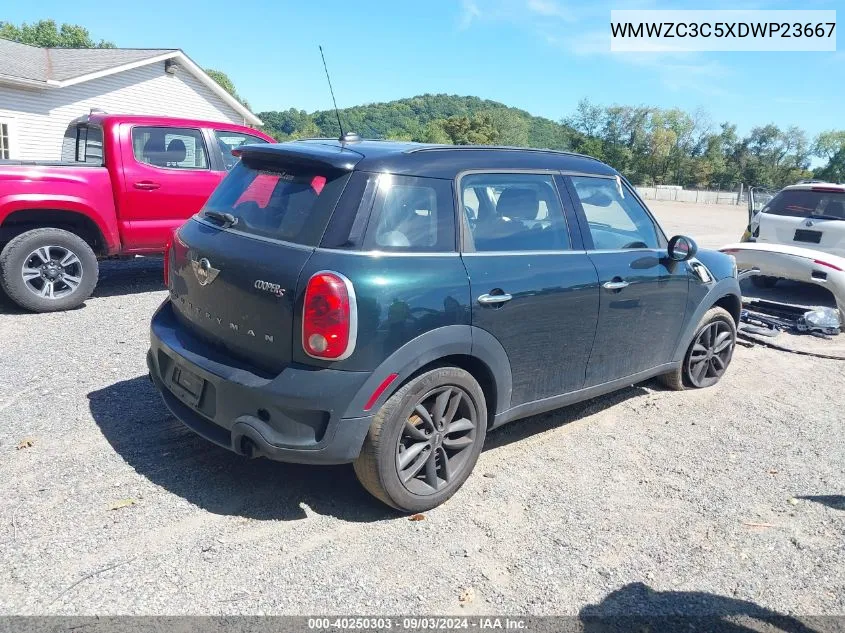 2013 Mini Countryman Cooper S VIN: WMWZC3C5XDWP23667 Lot: 40250303