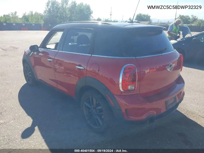 WMWZC5C58DWP32329 2013 Mini Countryman Cooper S