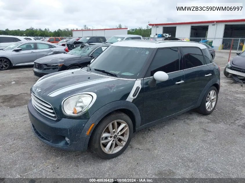 2013 Mini Countryman Cooper VIN: WMWZB3C59DWM06997 Lot: 40536425