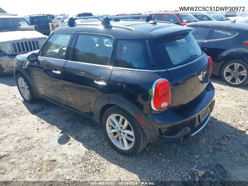 2013 Mini Countryman Cooper S VIN: WMWZC5C51DWP30972 Lot: 40574307