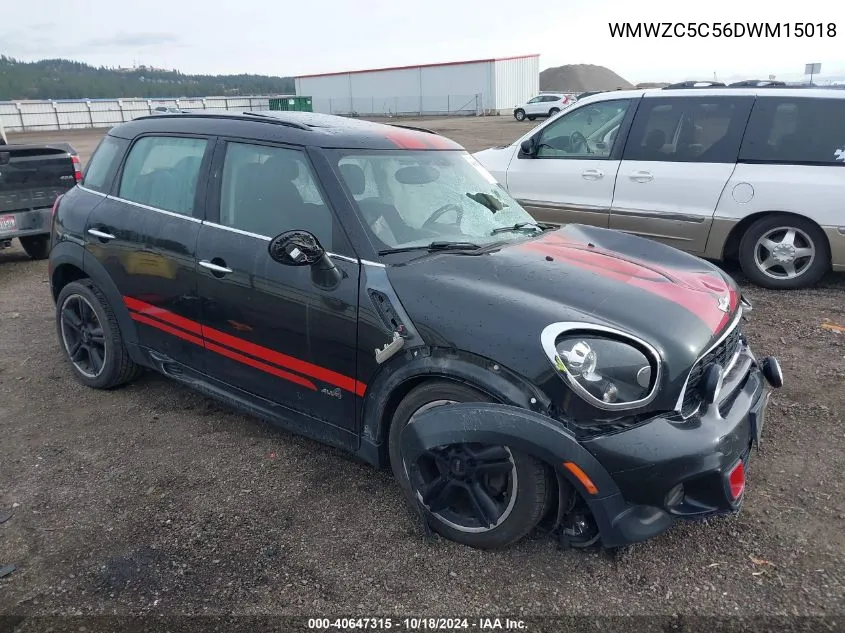 2013 Mini Countryman Cooper S VIN: WMWZC5C56DWM15018 Lot: 40647315