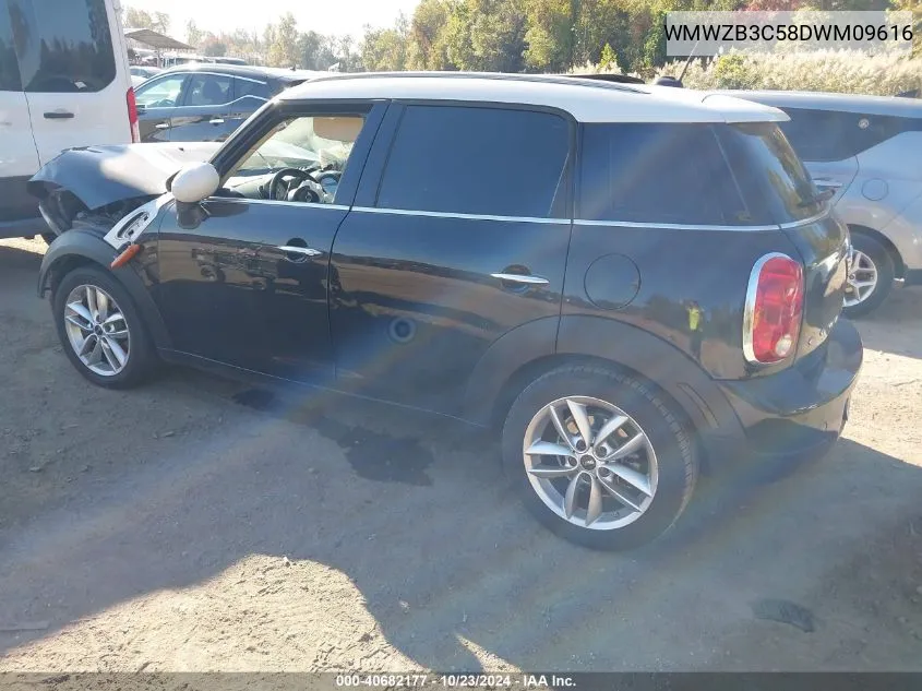 2013 Mini Countryman Cooper VIN: WMWZB3C58DWM09616 Lot: 40682177