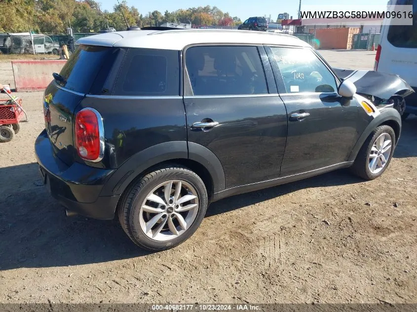 2013 Mini Countryman Cooper VIN: WMWZB3C58DWM09616 Lot: 40682177