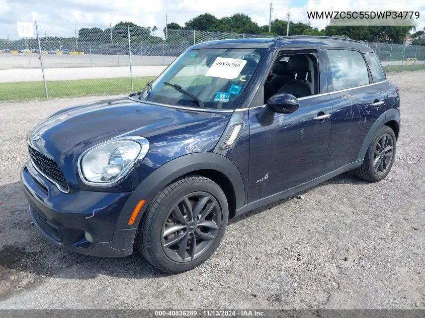 WMWZC5C55DWP34779 2013 Mini Countryman Cooper S