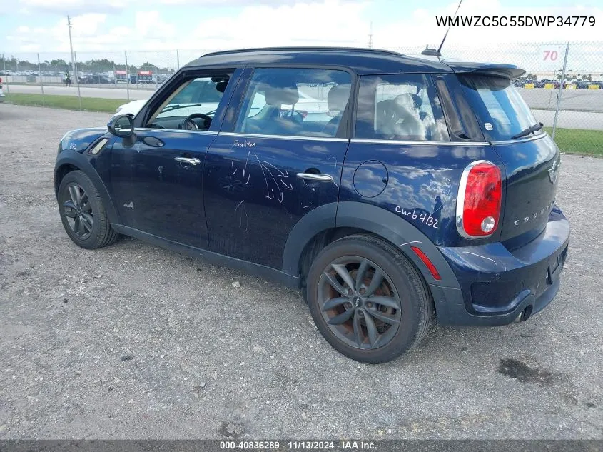 WMWZC5C55DWP34779 2013 Mini Countryman Cooper S