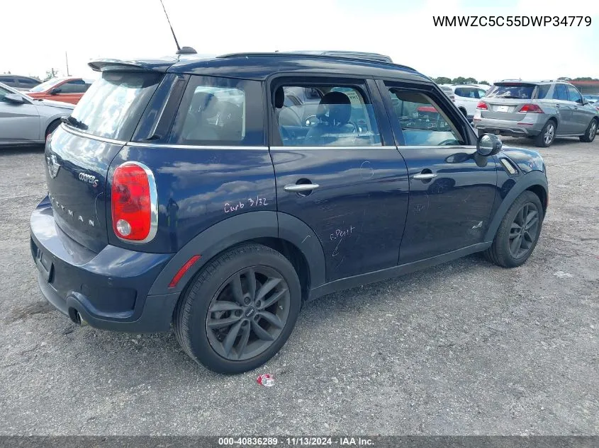 WMWZC5C55DWP34779 2013 Mini Countryman Cooper S