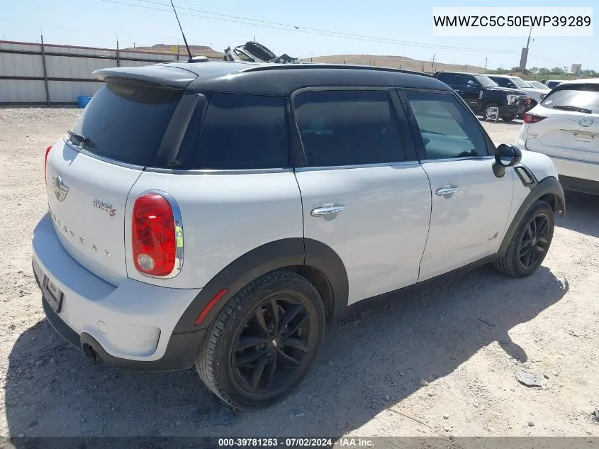 WMWZC5C50EWP39289 2014 Mini Countryman Cooper S