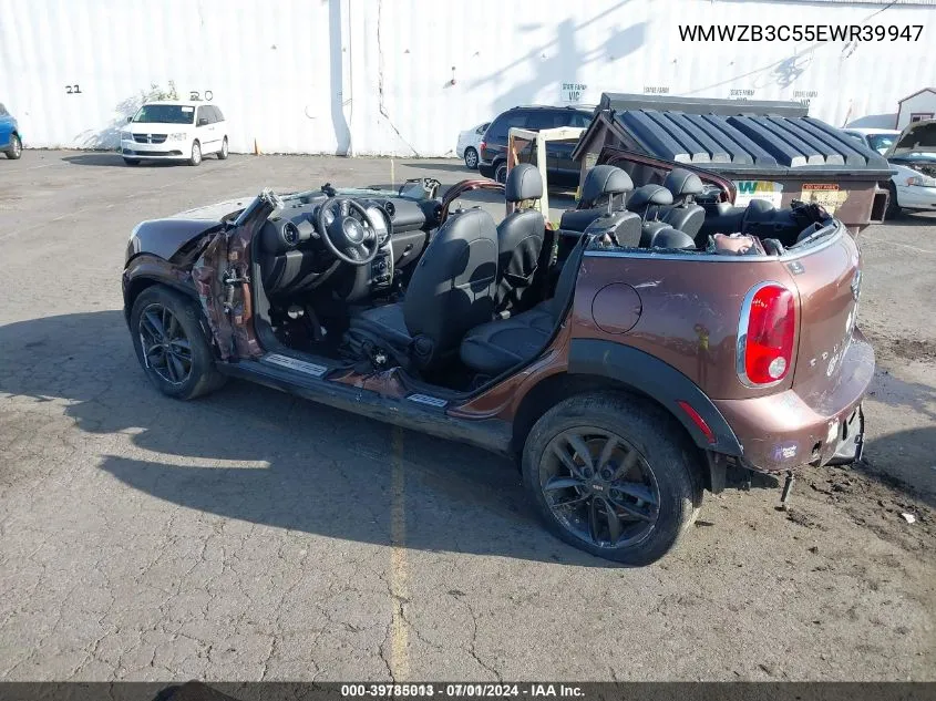 2014 Mini Countryman Cooper VIN: WMWZB3C55EWR39947 Lot: 39785013