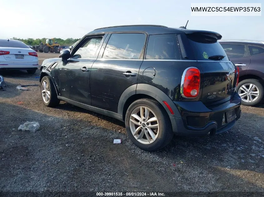 2014 Mini Countryman Cooper S VIN: WMWZC5C54EWP35763 Lot: 39981535