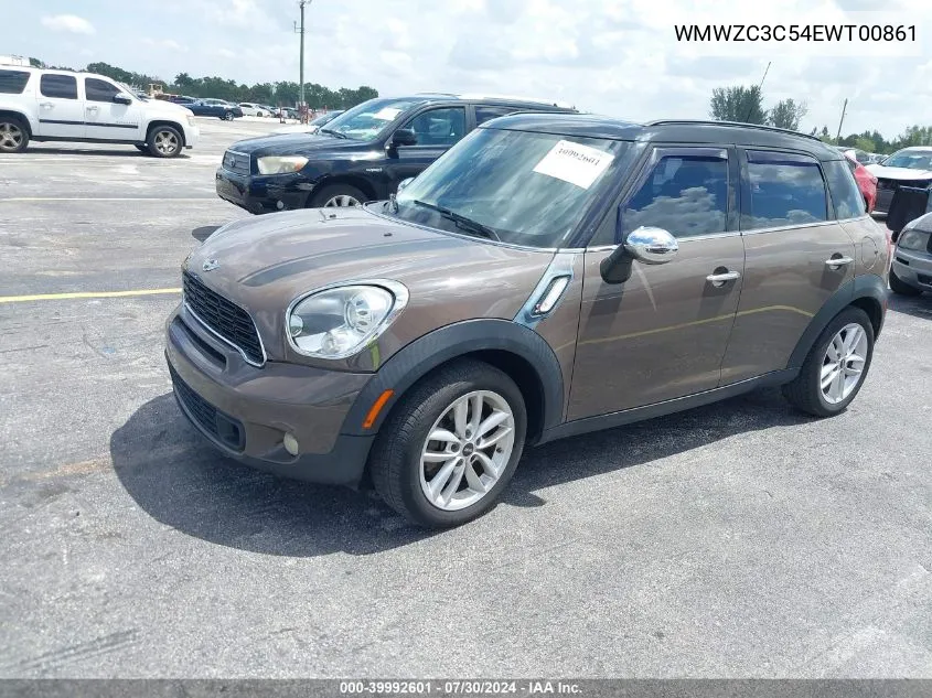 WMWZC3C54EWT00861 2014 Mini Countryman Cooper S