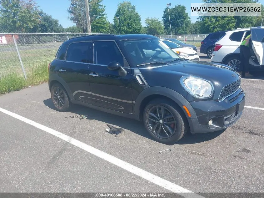 WMWZC3C51EWP26362 2014 Mini Countryman Cooper S