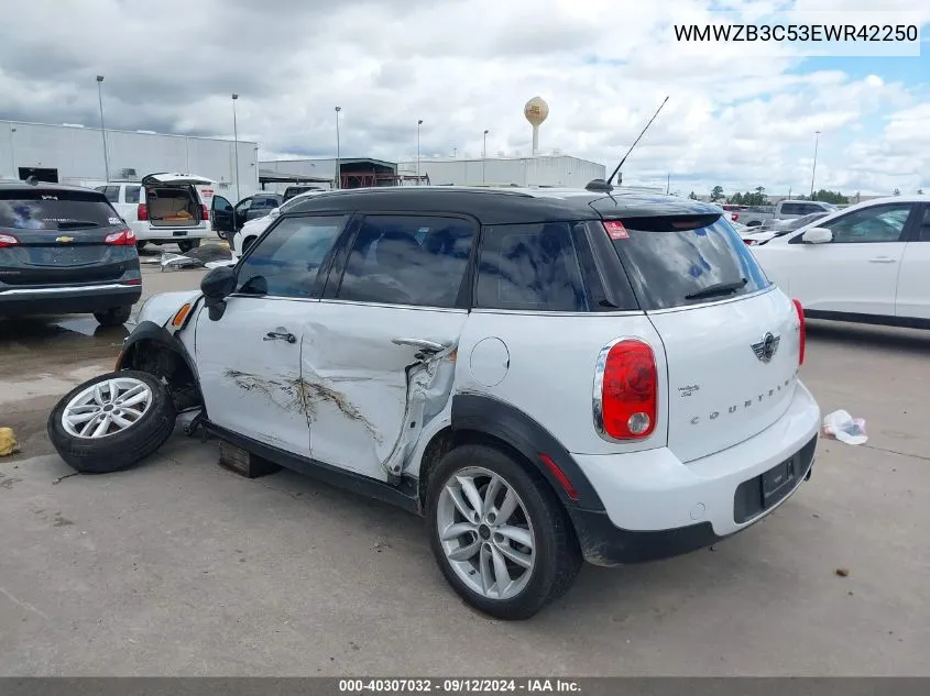 WMWZB3C53EWR42250 2014 Mini Countryman Cooper