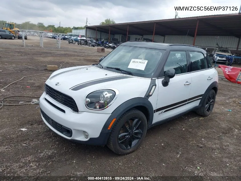 2014 Mini Countryman Cooper S VIN: WMWZC5C56EWP37126 Lot: 40413915