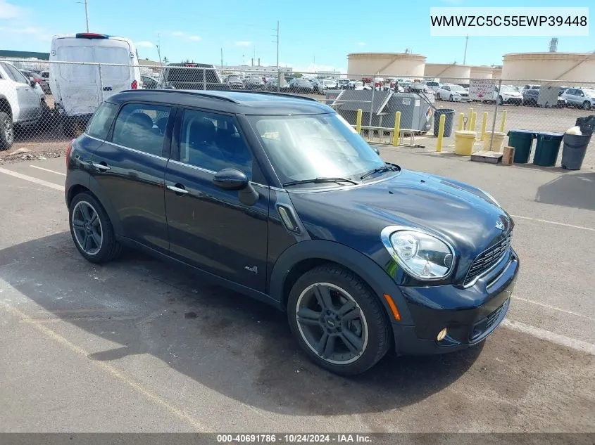 2014 Mini Countryman Cooper S VIN: WMWZC5C55EWP39448 Lot: 40691786