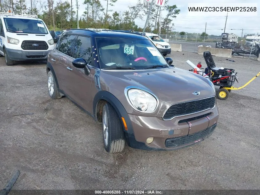 2014 Mini Countryman Cooper S VIN: WMWZC3C54EWP25268 Lot: 40805285