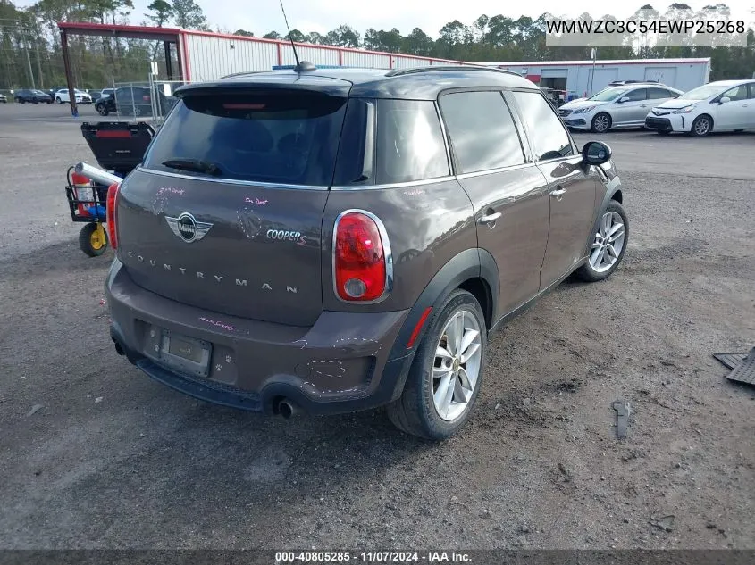 2014 Mini Countryman Cooper S VIN: WMWZC3C54EWP25268 Lot: 40805285