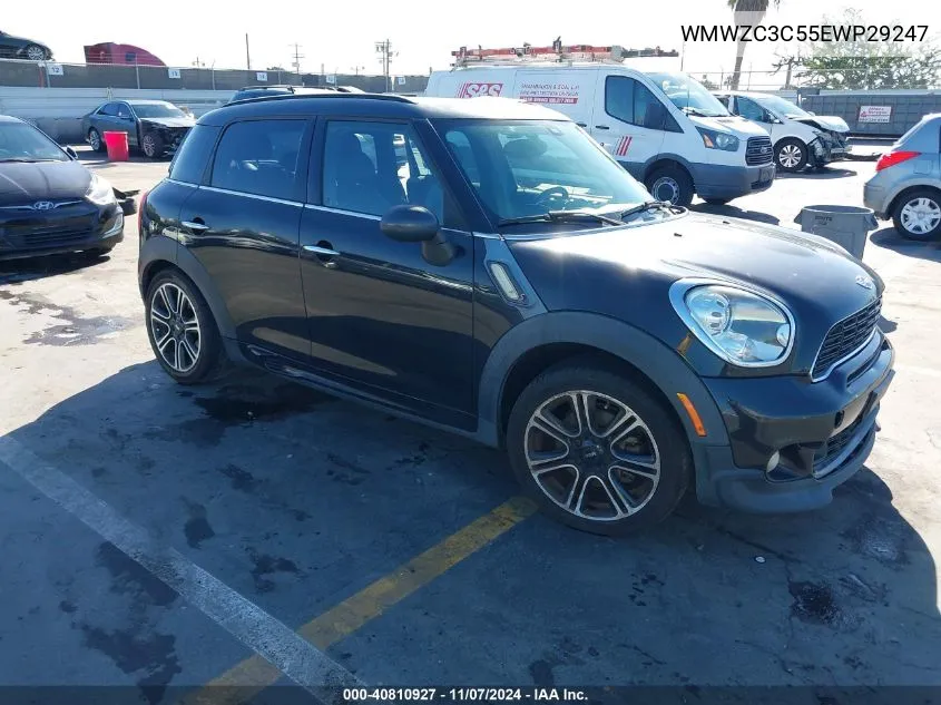 2014 Mini Countryman Cooper S VIN: WMWZC3C55EWP29247 Lot: 40810927