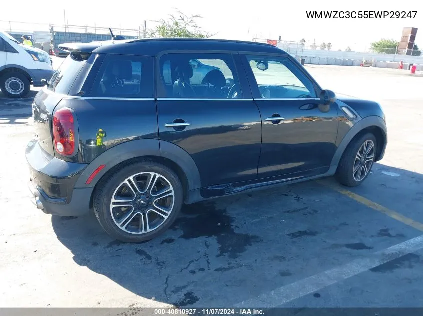 2014 Mini Countryman Cooper S VIN: WMWZC3C55EWP29247 Lot: 40810927