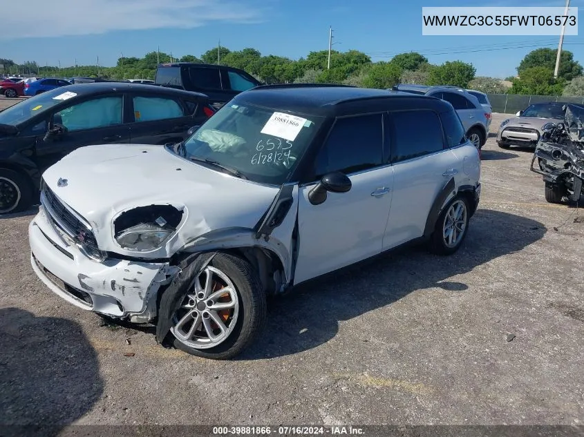 WMWZC3C55FWT06573 2015 Mini Countryman Cooper S