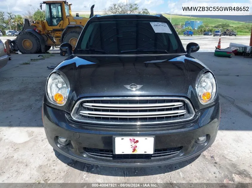 WMWZB3C55GWR48652 2016 Mini Countryman Cooper