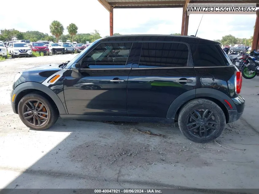 2016 Mini Countryman Cooper VIN: WMWZB3C55GWR48652 Lot: 40047921