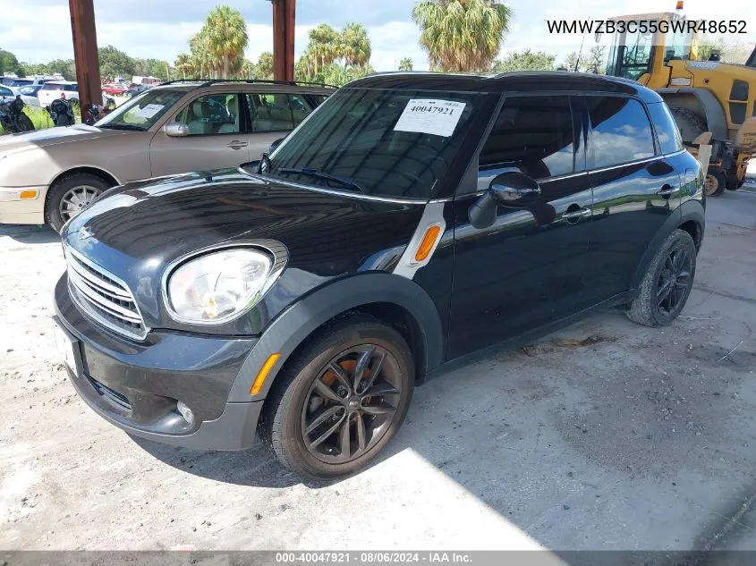 2016 Mini Countryman Cooper VIN: WMWZB3C55GWR48652 Lot: 40047921