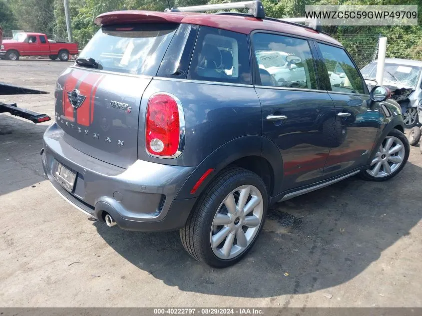 WMWZC5C59GWP49709 2016 Mini Countryman Cooper S