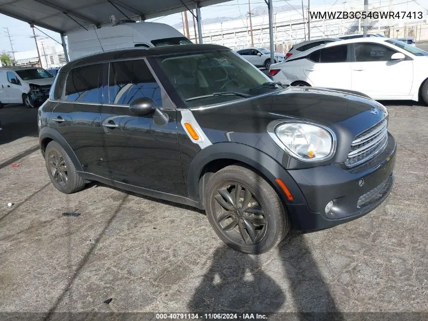 2016 Mini Countryman Cooper VIN: WMWZB3C54GWR47413 Lot: 40791134