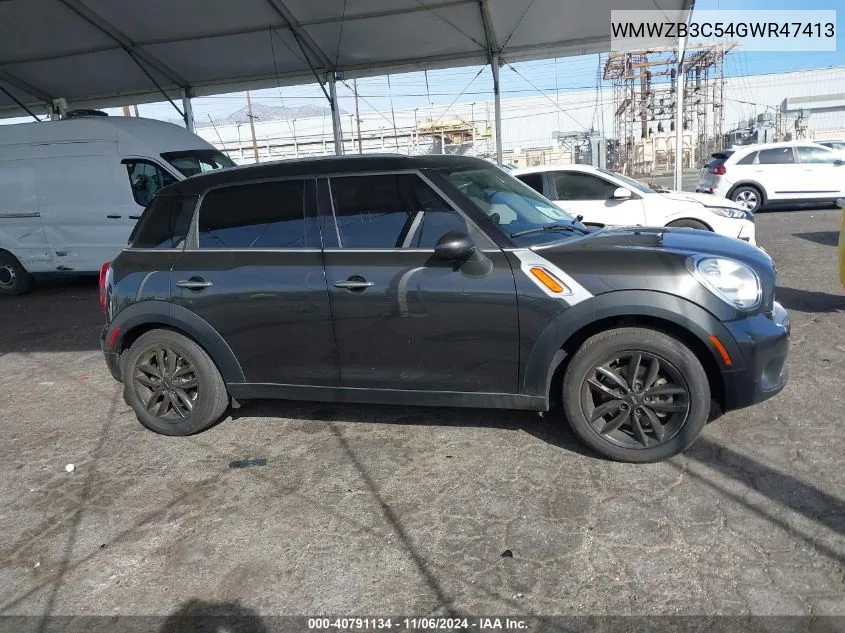 2016 Mini Countryman Cooper VIN: WMWZB3C54GWR47413 Lot: 40791134