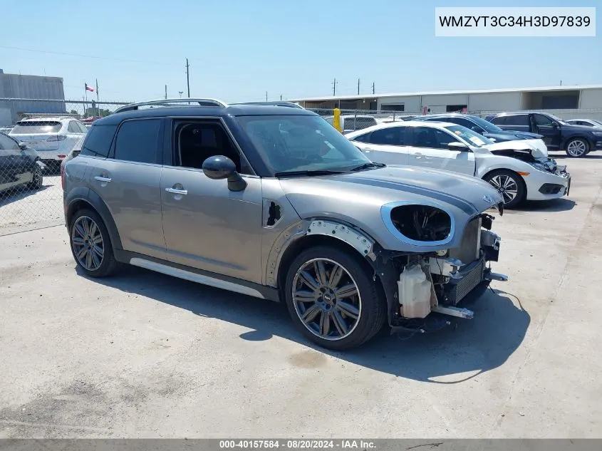 WMZYT3C34H3D97839 2017 Mini Countryman Cooper S