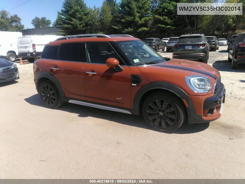 WMZYV5C35H3C02014 2017 Mini Countryman Cooper