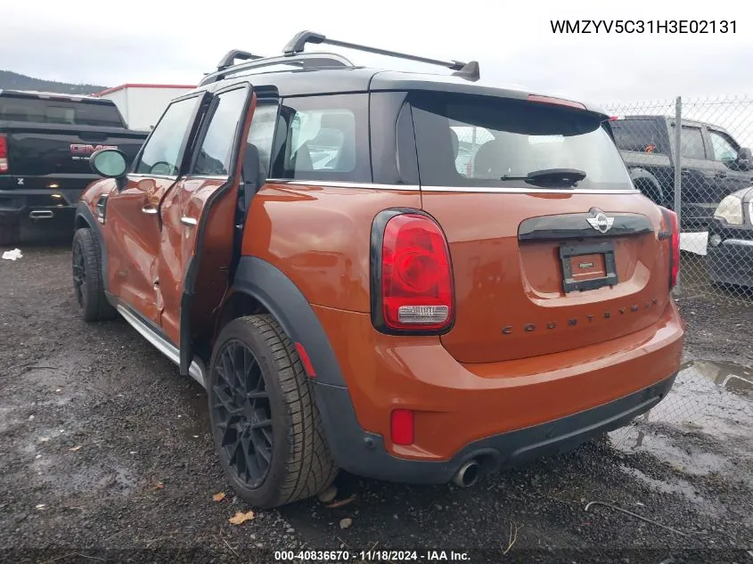 WMZYV5C31H3E02131 2017 Mini Countryman Cooper