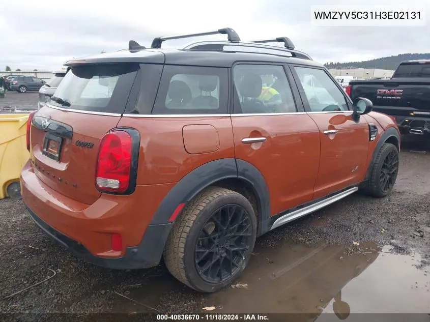 WMZYV5C31H3E02131 2017 Mini Countryman Cooper